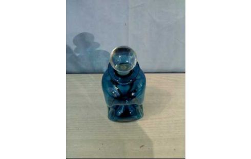 KARAFFE GLAS BLAU <HOLMEGAARD> +PFROPF