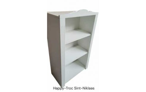 BIBLIOTHEQUE BLANCHE BAS