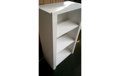 BIBLIOTHEQUE BLANCHE BAS