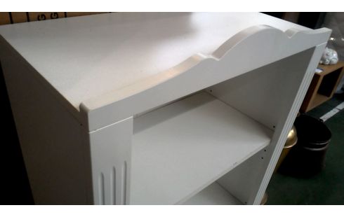 BIBLIOTHEQUE BLANCHE BAS