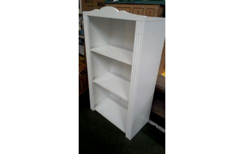 BIBLIOTHEQUE BLANCHE BAS