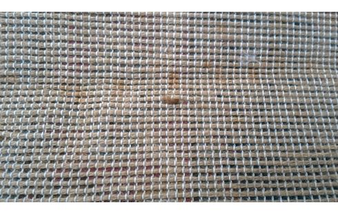 TAPIS BORDEAUX MET BLEUE