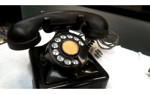 TELEFON ANTIK BAKELIT BELL