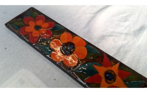 DALLE CERAMIQUE FLEUR VINTAGE