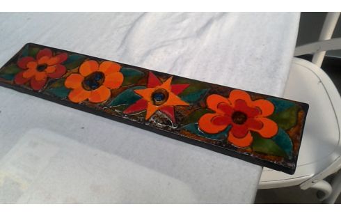 DALLE CERAMIQUE FLEUR VINTAGE