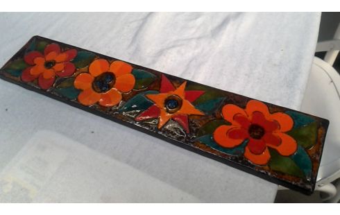 DALLE CERAMIQUE FLEUR VINTAGE