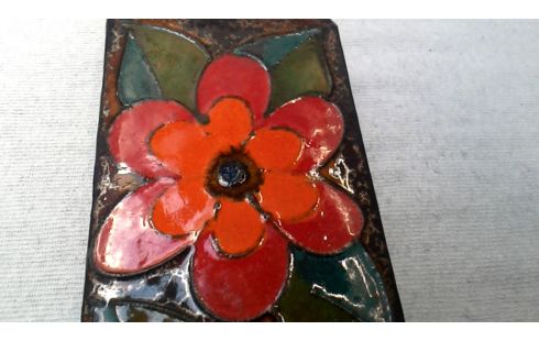 DALLE CERAMIQUE FLEUR VINTAGE