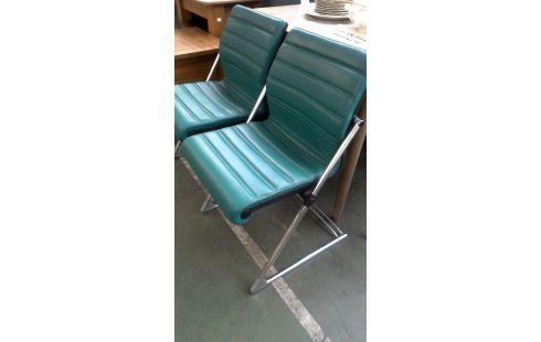 STOEL LOT VAN 2 GROEN