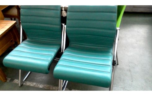 STOEL LOT VAN 2 GROEN