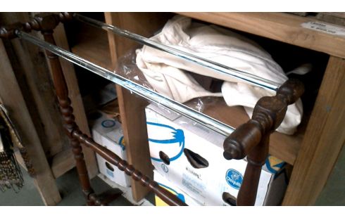 HANDTUCHHALTER, , HOLZ EIS ANTIK