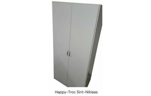 ROPERO BLANCA 2 PUERTAS