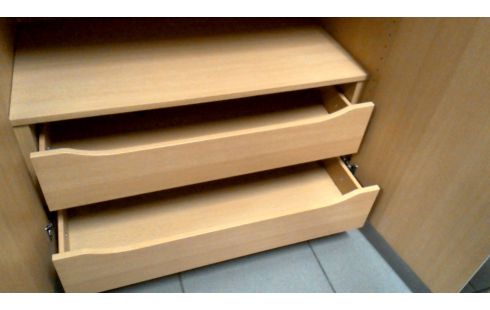 ROPERO BLANCA 2 PUERTAS