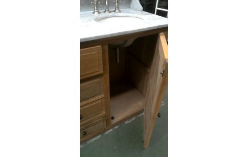 SALLE DE BAINS MET, , MIROIR CHENE MARBRE