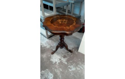 LEUCHTERTISCH, , INTARSIE