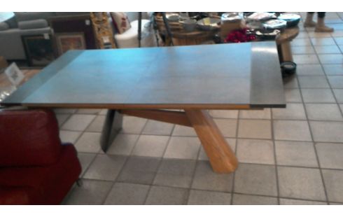 TABLE DEUX ALLONGES INTEGREES