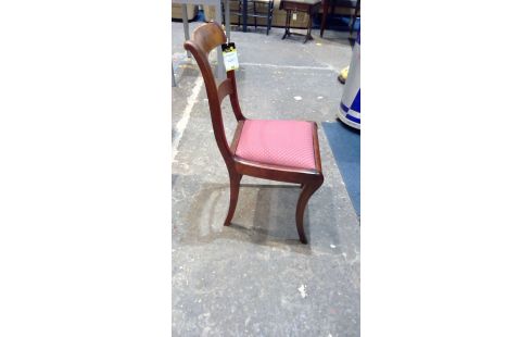 SERIE DE 5 CHAISES 3+2