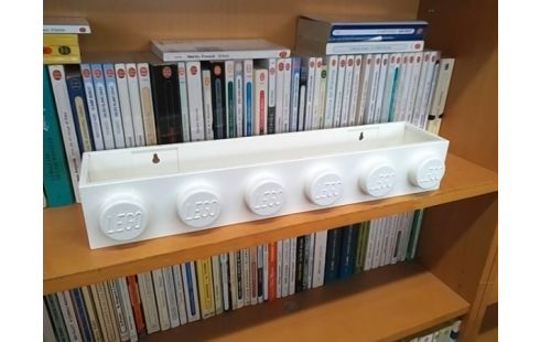 ETAGERE MURALE LEGO BLANCHE