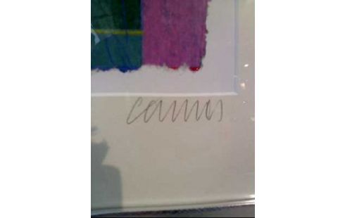 BILD I.R ABSTRAKT <NORBERT CAMES> SIGN.