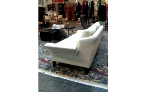 SOFA BEIGE 2-SITZER <WERTHER> VERSTELLBAR