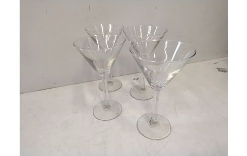 VERRES A coktail lot de 4