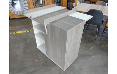 COMMODE TABLE A LANGER MELAMINE 1 PORTE