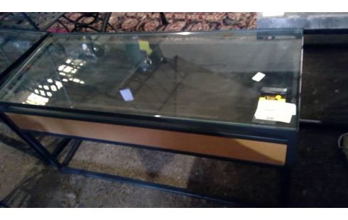 TABLE BASSE VITRINE