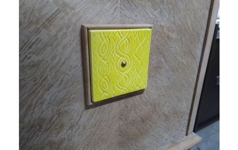 ENFILADE 3 PORTES ANNEES 60 CHENE BLOND