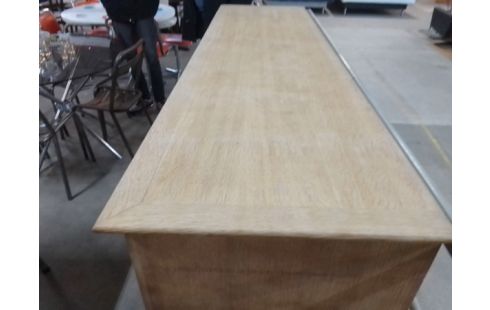 ENFILADE 3 PORTES ANNEES 60 CHENE BLOND