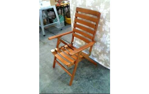 CHAISE DE JARDIN PLIANT