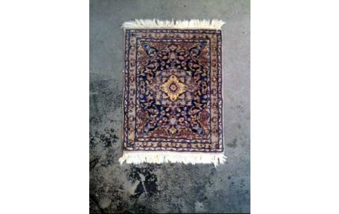 TEPPICH ORIENTALISCH BEIGE/BLAU FLORAL KLEIN