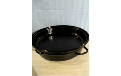 BRÄTER SCHWARZ DECKEL GERIFFELT