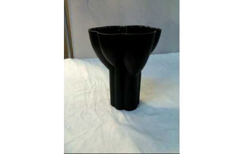 VASE <ROSENTHAL> SCHWARZ MATT