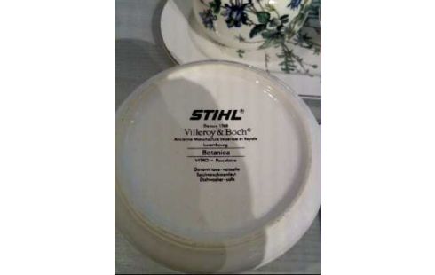 KONVOLUT GESCHIRR <VILL.BOCH> FLORAL 6-TLG.