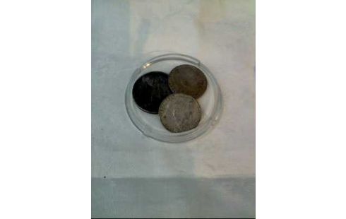 MÜNZE VERSCHIEDEN 3-ER SET SILBER