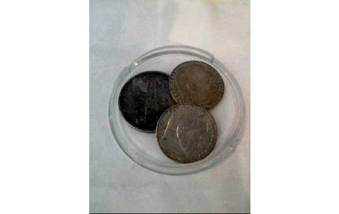 MÜNZE VERSCHIEDEN 3-ER SET SILBER