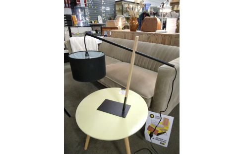 LAMPE A POSER METAL BOIS