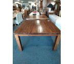 TABLE CARRE BOIS EXOTIQUE