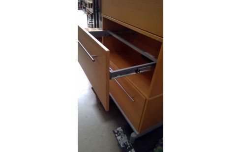 MEUBLE DOSSIERS SUSPENDUS 3 TIROIRS