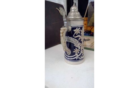 JARRA DE CERVEZA CERÁMICO