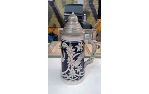 JARRA DE CERVEZA CERÁMICO