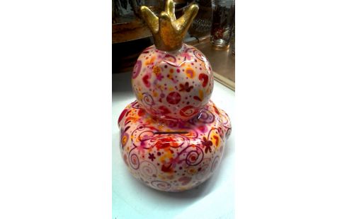 SPAARPOT ZWAAN GOUDEN  KROON