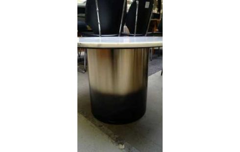 WOHNZIMMERTISCH 1 RUND MARMORSTEIN