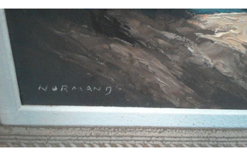 ÖL AUF STOFF NORMANNISCHER/-ES