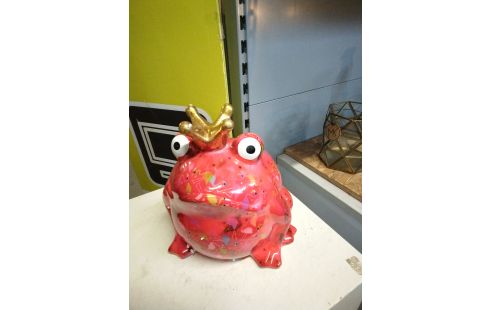 GRENOUILLE TIRELIRE POMME PIDOU