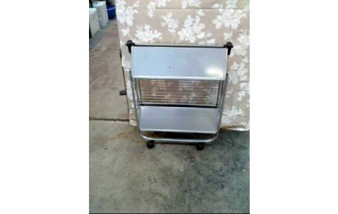 SERVIERTISCH A.R. METALL GRAU 2 E./KORB