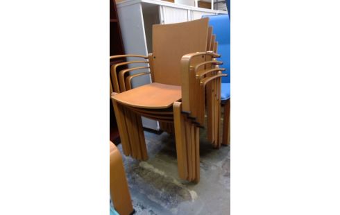 SERIE DE 4 CHAISES