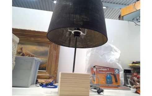 TAFELLAMP HOUTEN BLOK