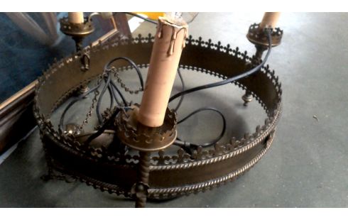 SUSPENSION ROND CUIVRE