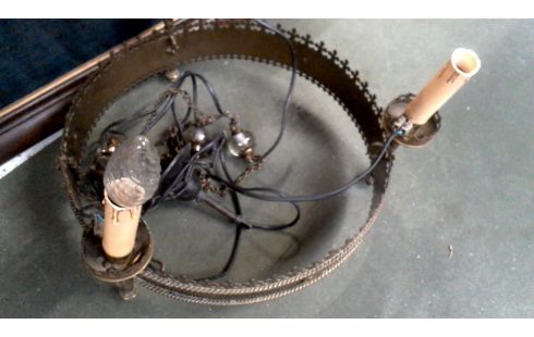 SUSPENSION ROND CUIVRE