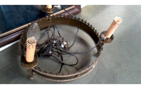 SUSPENSION ROND CUIVRE